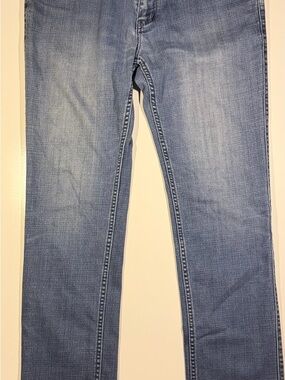 Hugo Boss Men’s Jeans – Size 35 – Phoenix Regular Slim Fit – Blue 100% Cotton